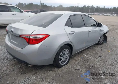 2016 Toyota Corolla Le from USA, damaged, VIN 5YFBURHE3GP545255